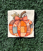 Load image into Gallery viewer, Fall 2025: Patchwork Pumpkin on Ivory CC
