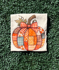 Fall 2025: Patchwork Pumpkin on Ivory CC