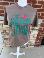 Load image into Gallery viewer, Tis so Sweet on Comfort Colors (Shown on Brown)
