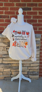 Load image into Gallery viewer, Mentally In Stars Hollow on Cream Sweatshirt
