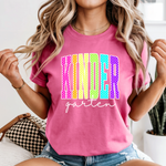 Load image into Gallery viewer, Polka Dot Grade Level Tees on Comfort Colors (Shown on Crunchberry)
