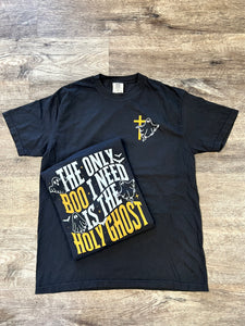 The Only Boo I Need is the Holy Ghost - Pocket Tee