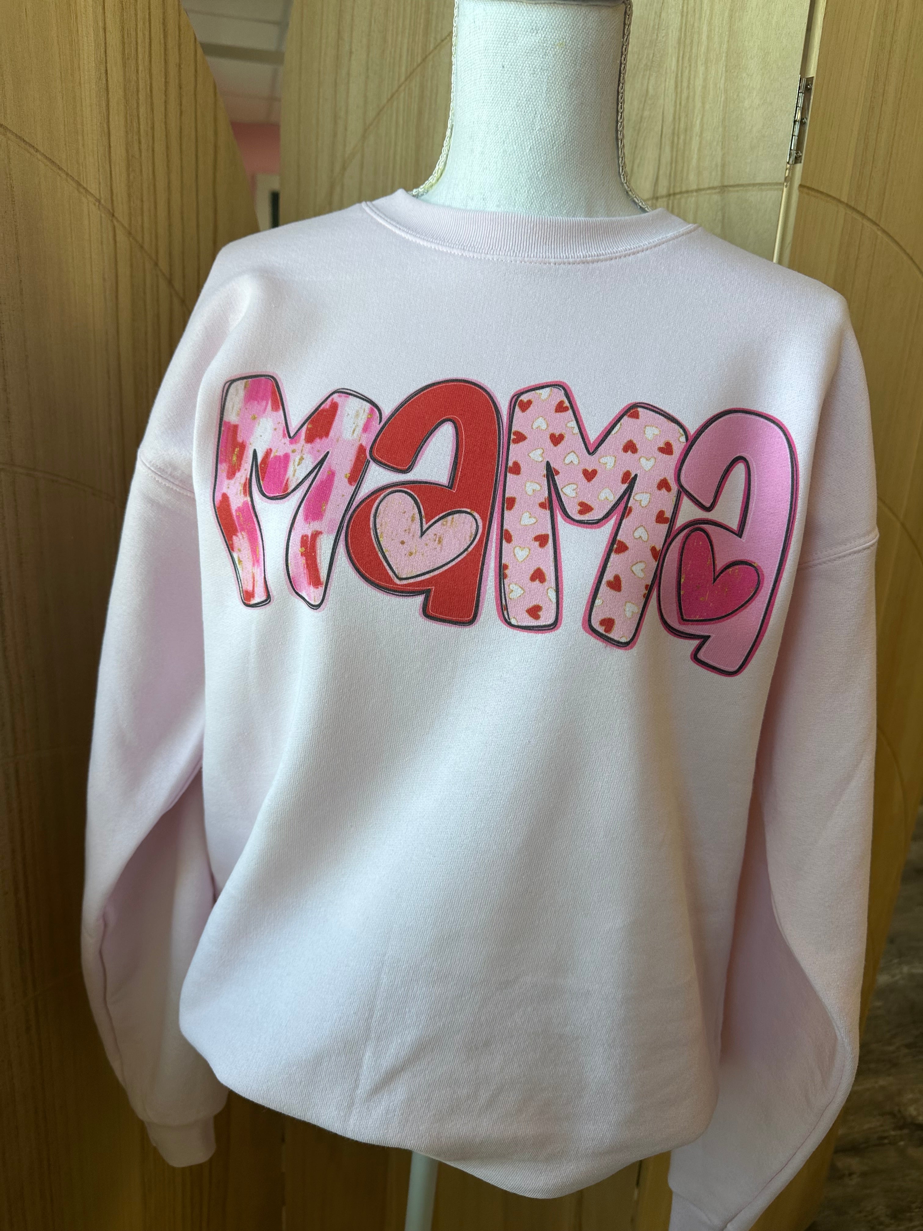 VALENTINE Custom Name Sweatshirts - WITH KID NAMES