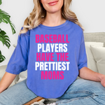 Load image into Gallery viewer, Baseball Players Have The Prettiest Moms on CC Flo Blue

