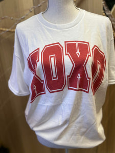 XOXO Red Letters