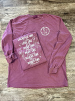 Load image into Gallery viewer, Be Like: Women of the Bible  - Pocket Print Tee on Comfort Colors (Shown on Berry)
