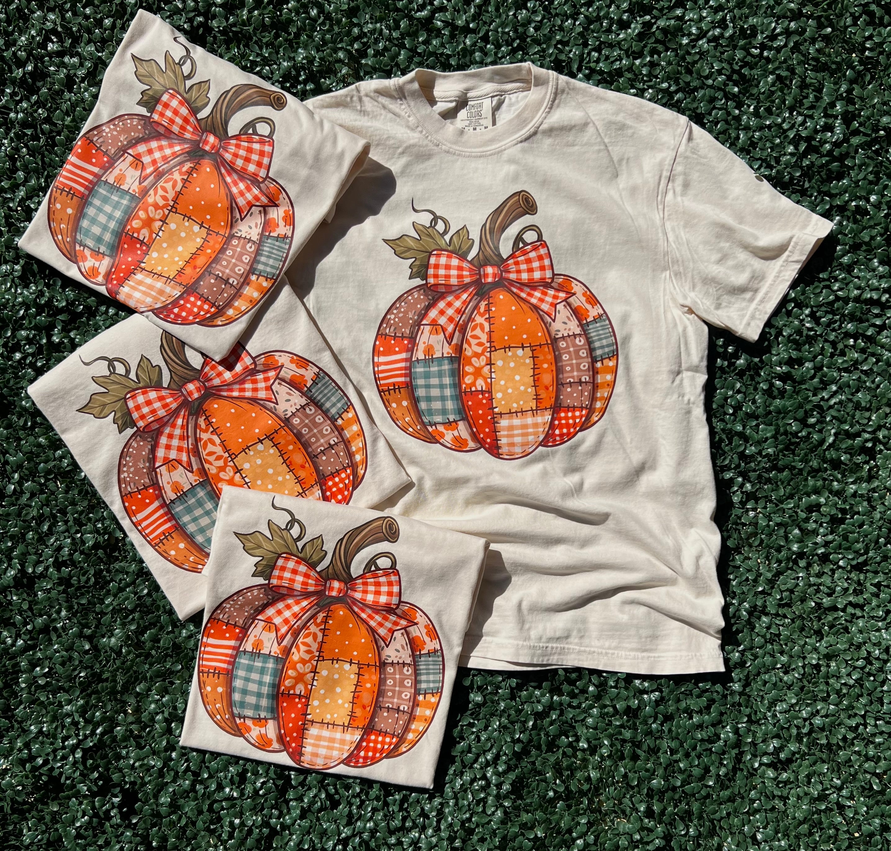 Fall 2025: Patchwork Pumpkin on Ivory CC