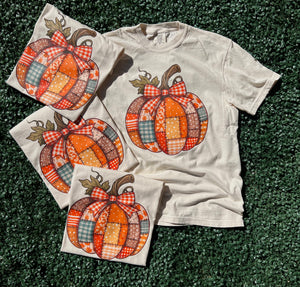 Fall 2025: Patchwork Pumpkin on Ivory CC