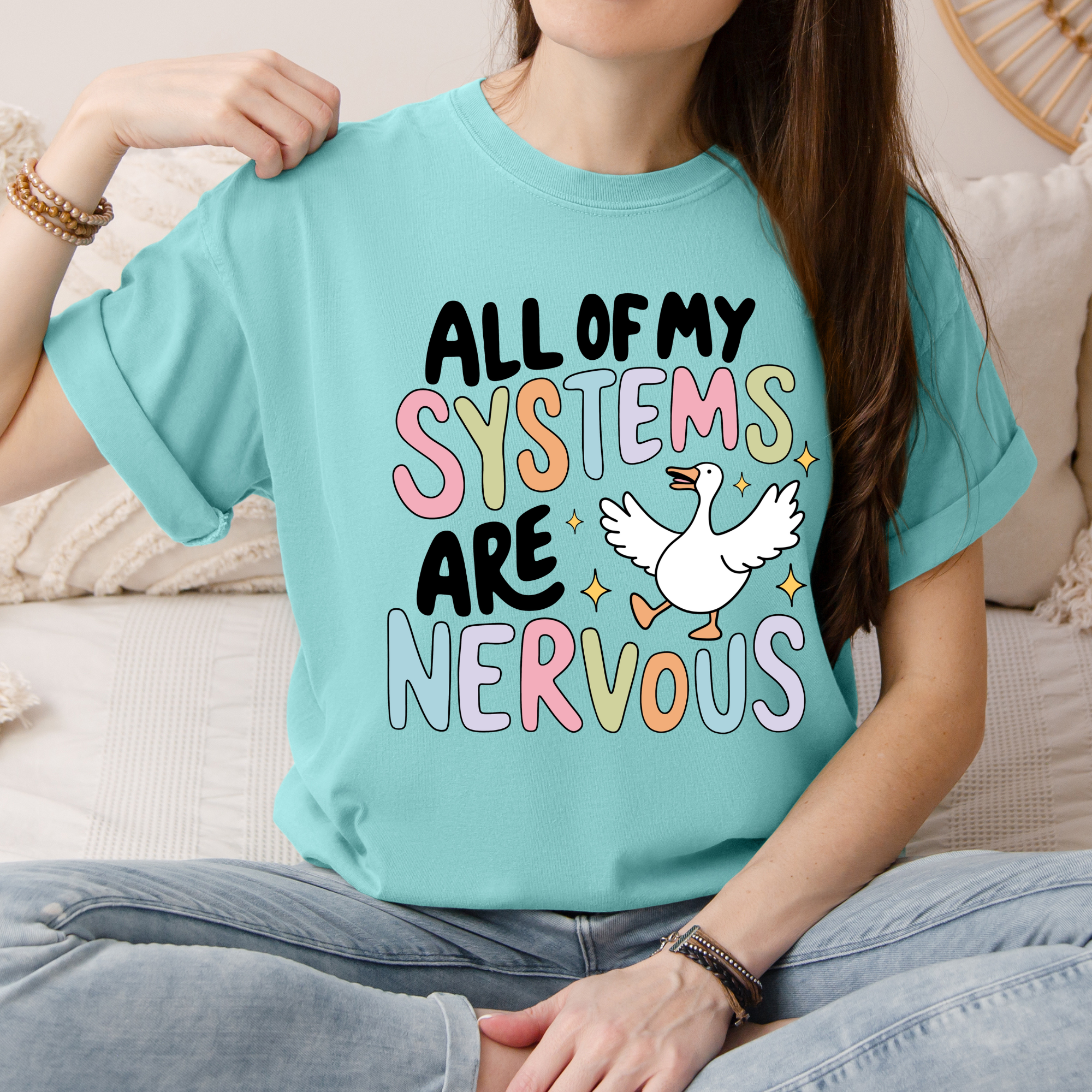 All My Systems Are Nervous on Comfort Colors