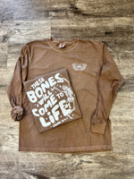 Load image into Gallery viewer, These Bones Will Come To Life - Pocket Tee on Comfort Colors (Shown on Espresso)
