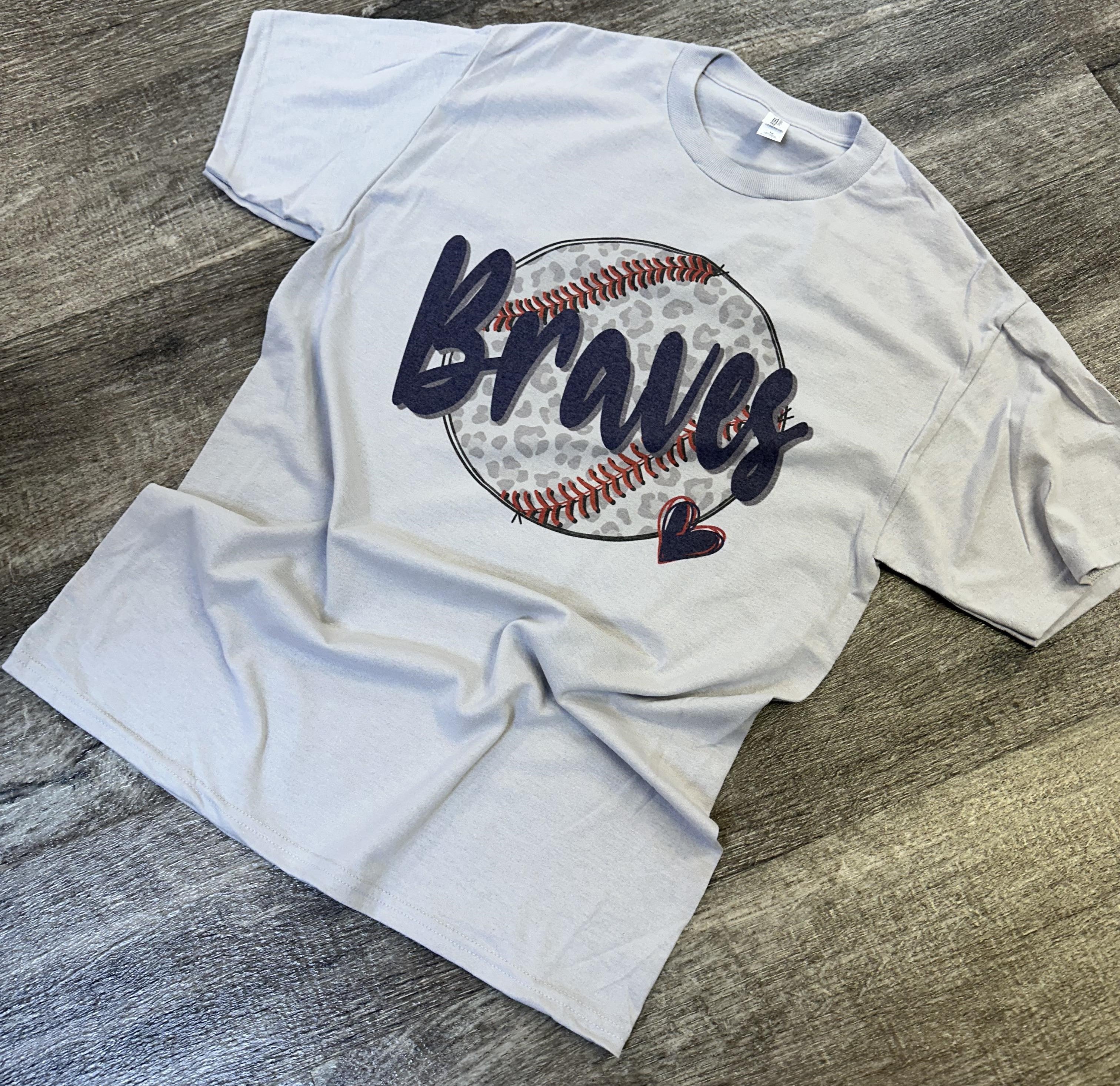 Braves Leopard Baseball