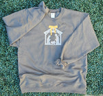 Load image into Gallery viewer, EMBROIDERED: Nativity on Fatigue Green
