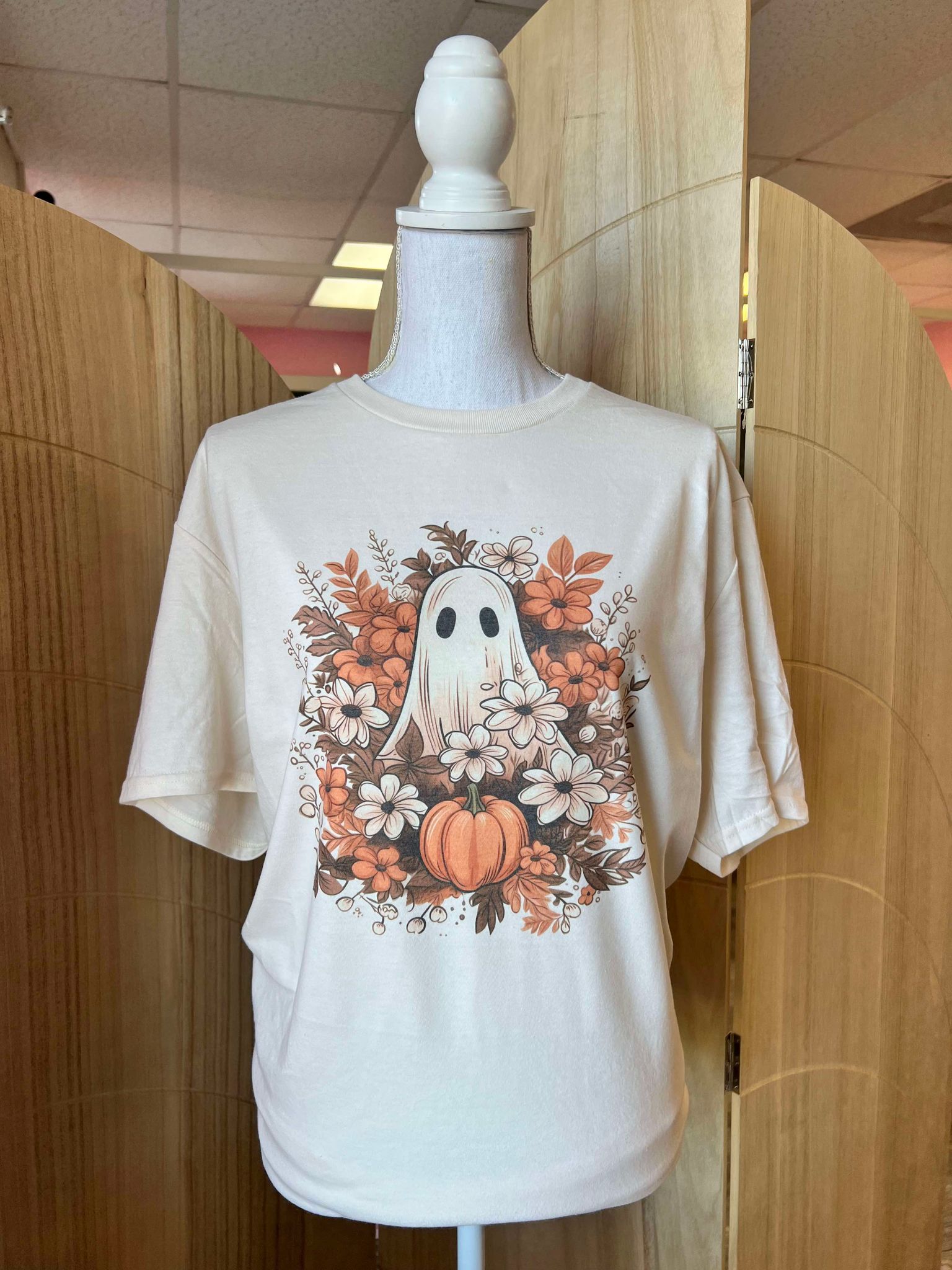 Fall Floral Ghost