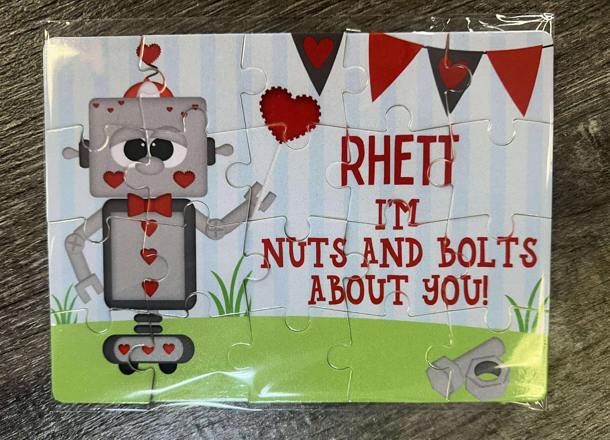 Valentine Puzzle : Robot