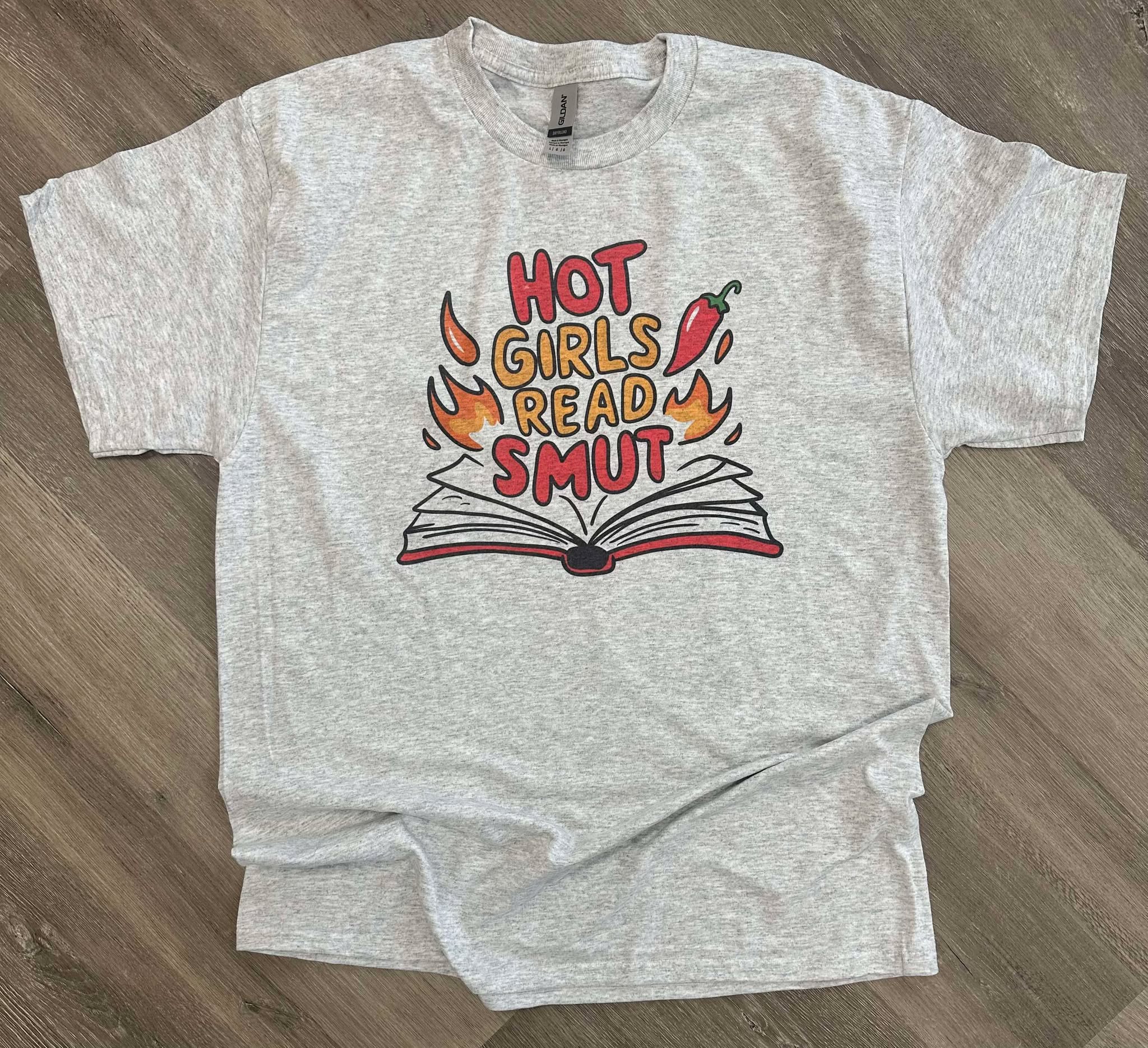 Hot Girls Read Smut on Ash Gray