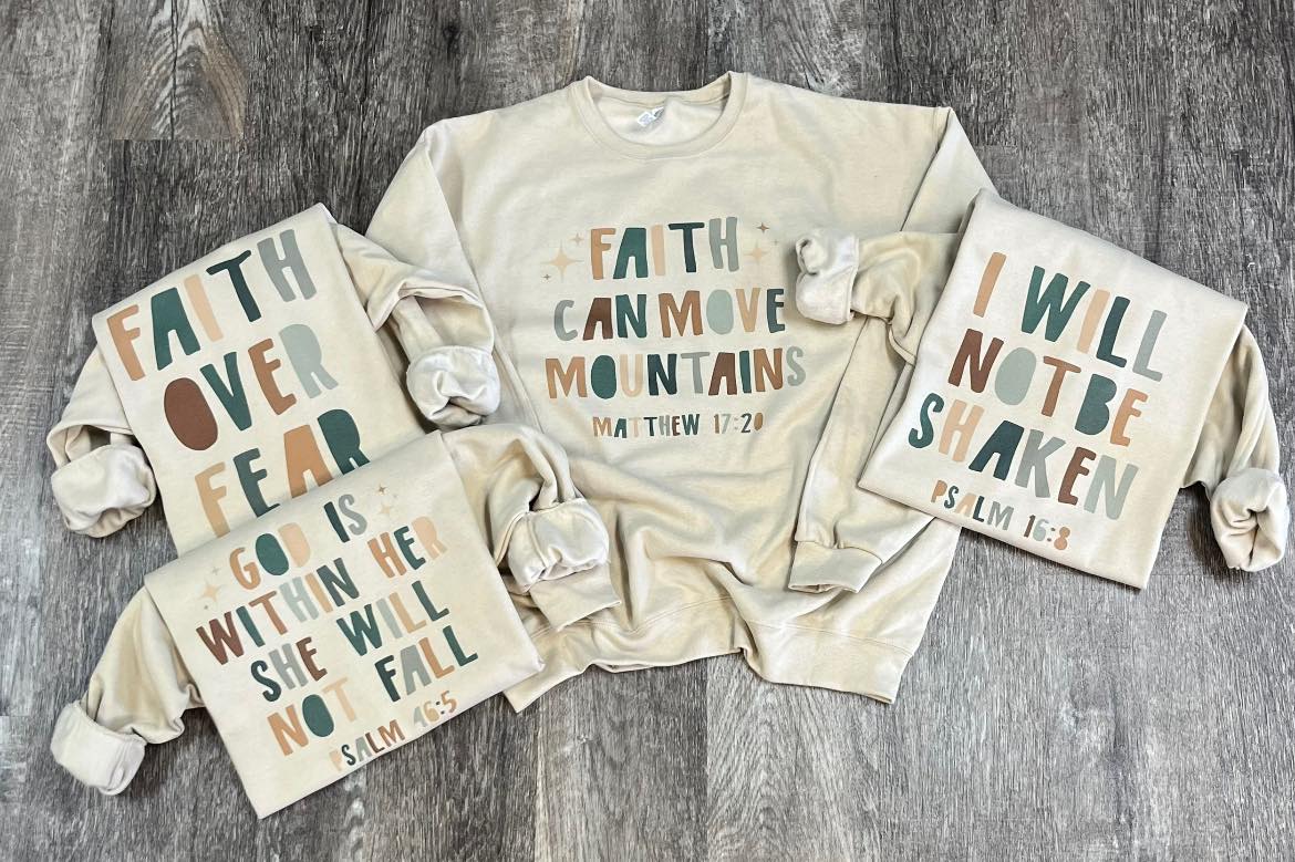 Faith Can Move Mountains on Sand