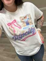 Load image into Gallery viewer, Custom Baseball Polaroid Tee
