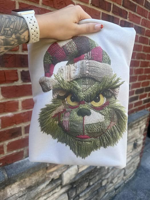 Patchwork Green Man on Sand