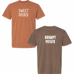 Load image into Gallery viewer, Sweet Potato/Grumpy Potato on Comfort Colors
