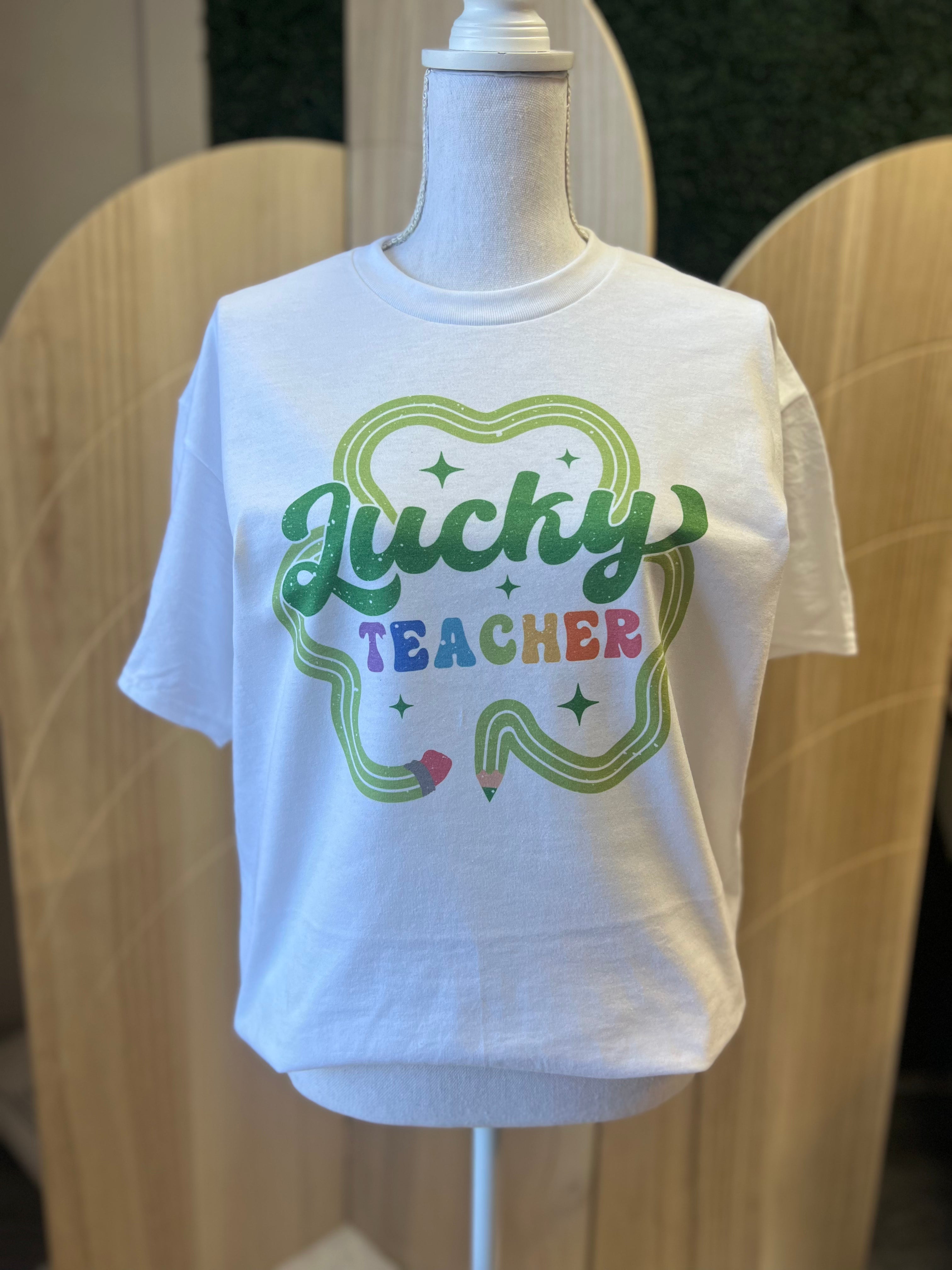 Lucky Teacher Tee