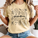 Load image into Gallery viewer, Custom Name Mothers Day Floral Tee - Love Them Big
