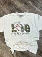 Load image into Gallery viewer, Baseball: For The Love Of The Game Leopard on White
