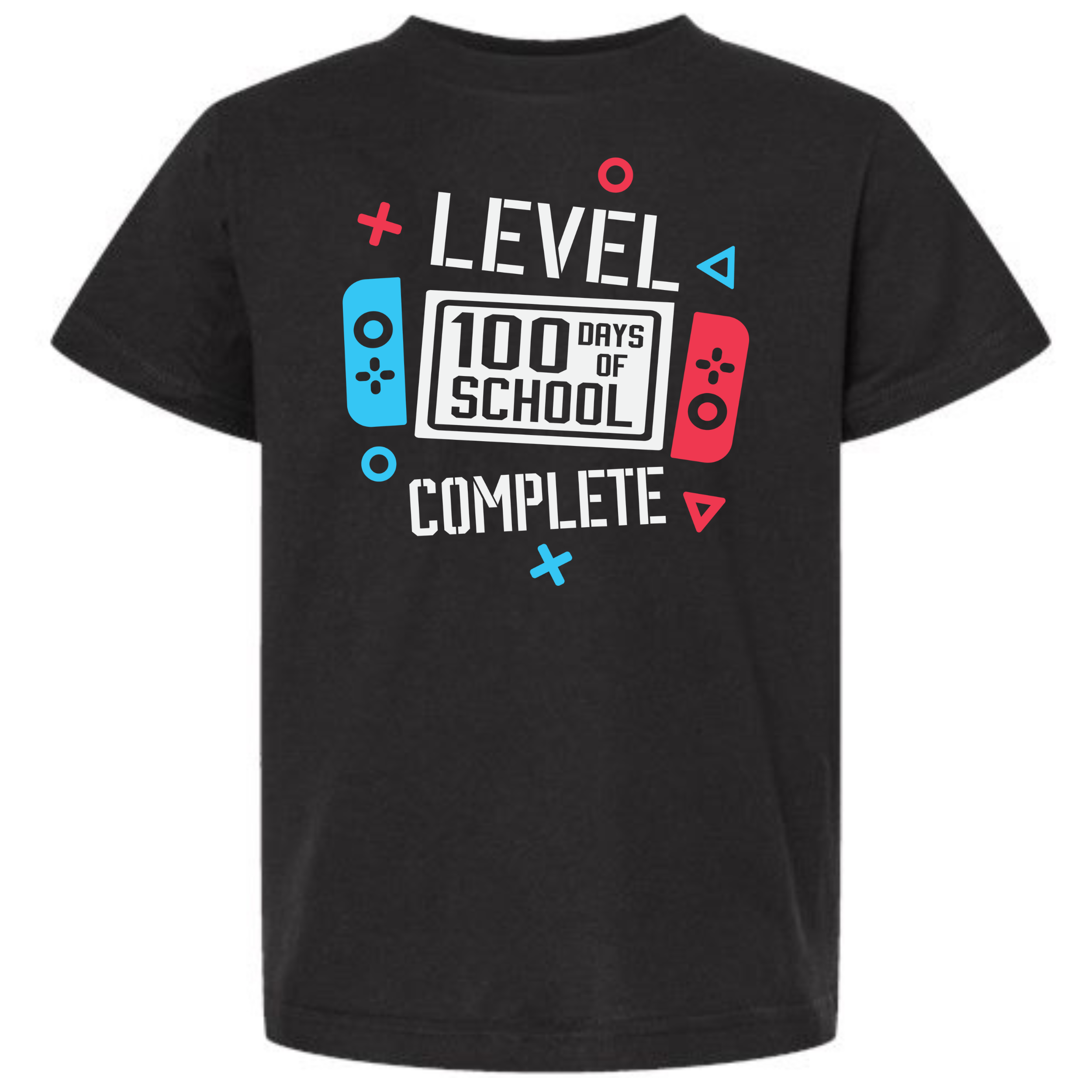 Level Complete 100 Days of School on Black - CLOSING WEDNESDAY 1/8