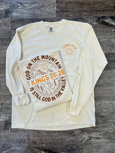 God on the Mountain - Pocket Print Tee