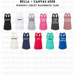 Load image into Gallery viewer, She Loves Jesus And America Too on Bella+Canvas Tank (Shown on White)
