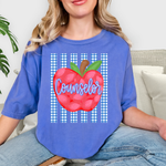 Load image into Gallery viewer, Apple School Staff Tees on Comfort Colors (Shown on Flo Blue)
