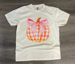 Load image into Gallery viewer, Fall 2025: Gingham Pumpin with Pink Bow
