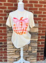 Load image into Gallery viewer, Fall 2025: Gingham Pumpin with Pink Bow
