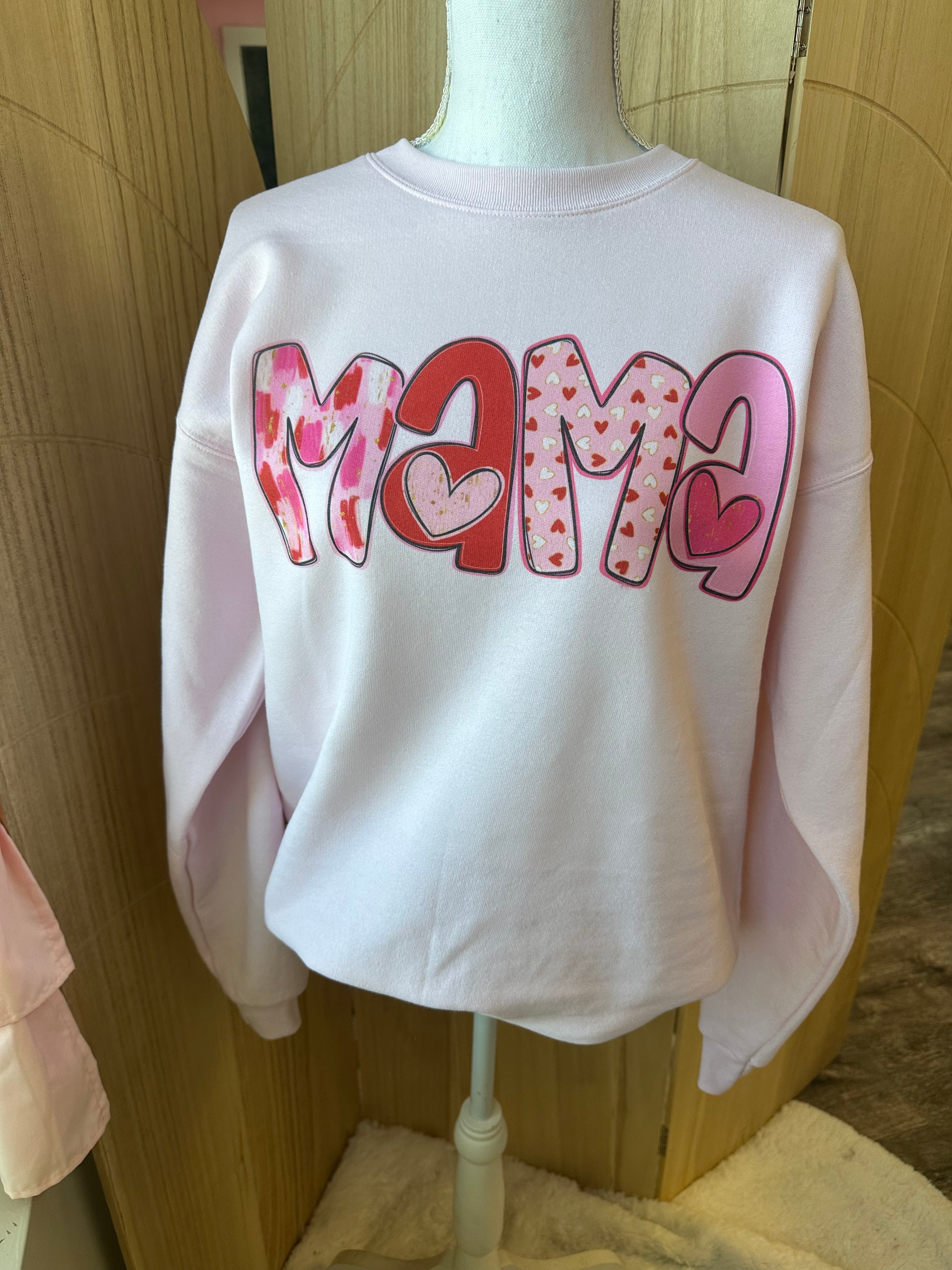 VALENTINE Custom Name Sweatshirts - WITH KID NAMES