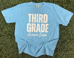 Load image into Gallery viewer, Grade Level Dream Team Tees on Comfort Colors

