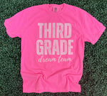 Load image into Gallery viewer, Grade Level Dream Team Tees on Comfort Colors
