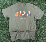 Load image into Gallery viewer, Shirley, Goodness, and Mercy Ducks on Comfort Colors (Shown on Moss)
