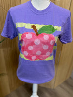 Load image into Gallery viewer, Polka Dot Apple on Comfort Colors (Shown on Violet)
