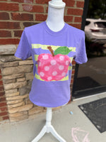 Load image into Gallery viewer, Polka Dot Apple on Comfort Colors (Shown on Violet)
