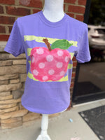 Load image into Gallery viewer, Polka Dot Apple on Comfort Colors (Shown on Violet)
