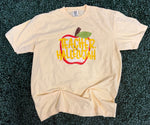 Load image into Gallery viewer, Teacher Hallelujah Apple on Comfort Colors (Shown on Butter)

