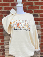 Load image into Gallery viewer, Jesus Loves You Silly Goose on LAT Cream
