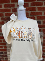 Load image into Gallery viewer, Jesus Loves You Silly Goose on LAT Cream
