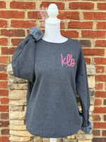 Load image into Gallery viewer, EMBROIDERED: Custom Monogram Sweatshirt
