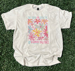 Load image into Gallery viewer, The Lord Is Greater Floral on White
