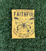 Load image into Gallery viewer, All My Life Butterfly (Black Graphic) on Comfort Colors (Shown on Mustard)
