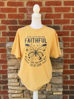 Load image into Gallery viewer, All My Life Butterfly (Black Graphic) on Comfort Colors (Shown on Mustard)
