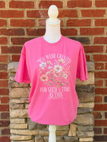 Load image into Gallery viewer, For Such A Time As This Floral on Comfort Colors (Shown on Crunchberry)
