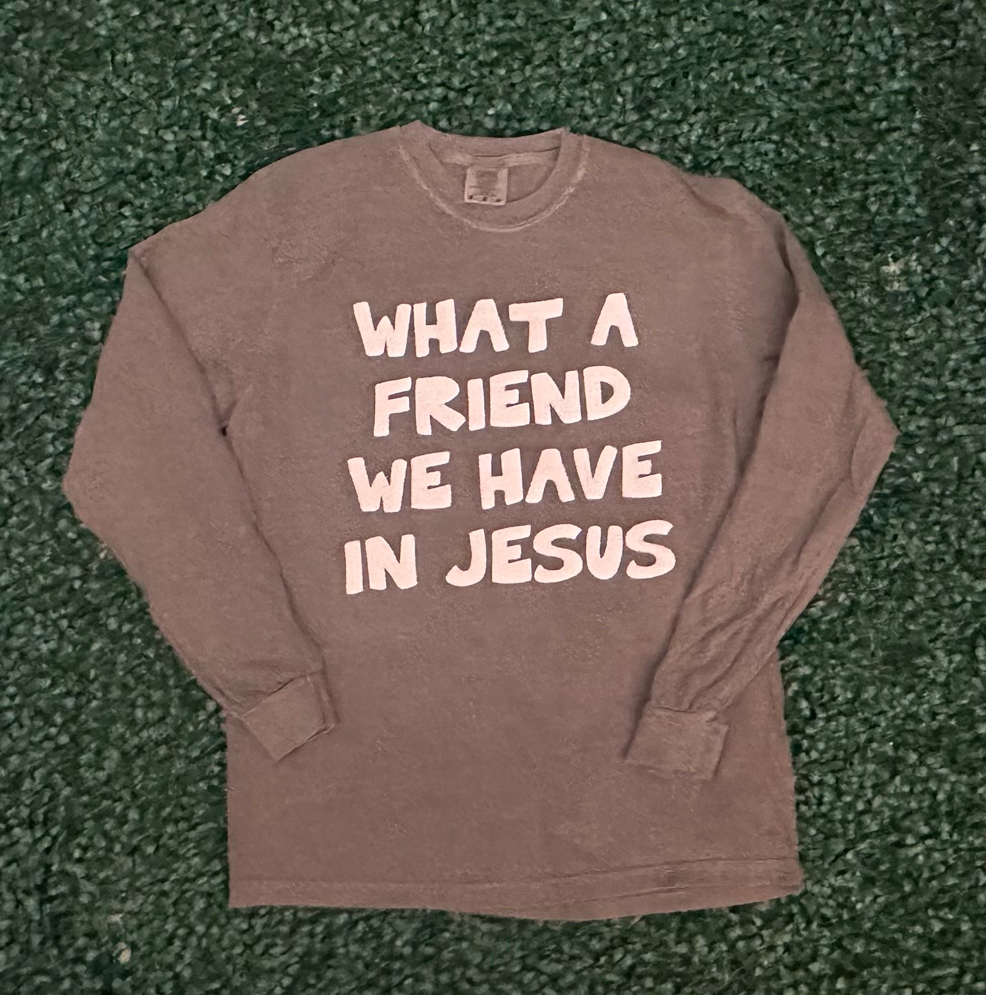 What A Friend We Have In Jesus on Comfort Colors