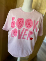 Load image into Gallery viewer, Book Lover on Gildan Softstyle Light Pink OR Black
