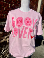 Load image into Gallery viewer, Book Lover on Gildan Softstyle Light Pink OR Black

